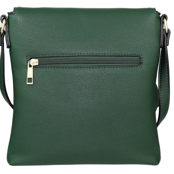 Vegan Medium Crossbody Handbag with Tassel - Picture 3 of 7